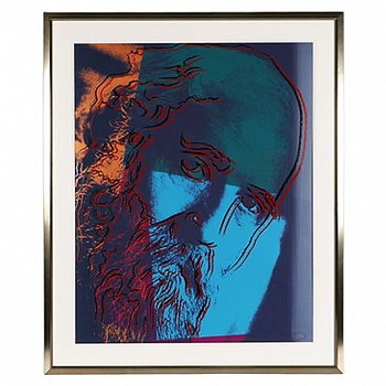 Andy Warhol -&nbsp;Martin Buber (from the Ten Jews Portfolio); edition 86/200
