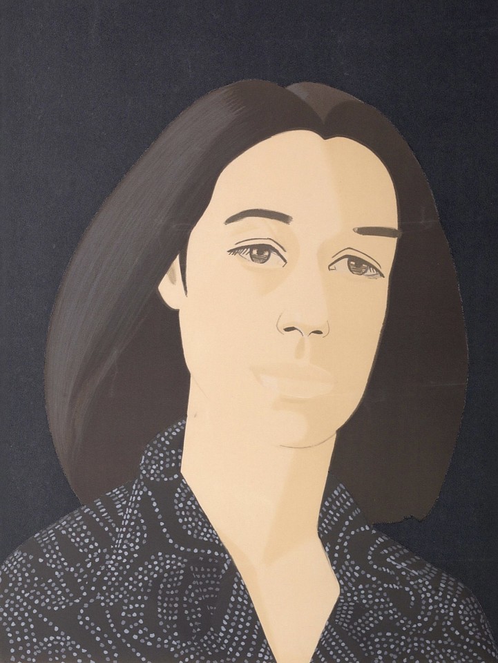 Alex Katz, Ada Four Times #3; edition 5/120, 1979-1980
Lithograph and screenprint on Arches Cover Paper, 30 x 22.5 inches (paper) / 40.5 x 32.75 inches (framed)
KATZ00199