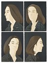 Alex Katz, Ada Four Times #1-4; edition 5/120
1979-1980, Lithograph and screenprint on Arches Cover Paper