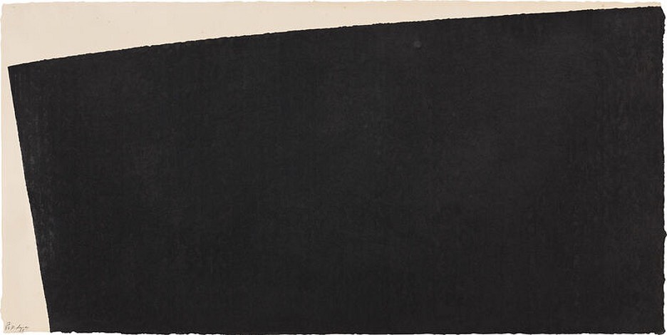 Richard Serra, Olson, edition PPii, 1987
Screenprint with Paintstik on Kizuki Hanga Paper, 36 x 74 inches /
SERR00002
$40,000