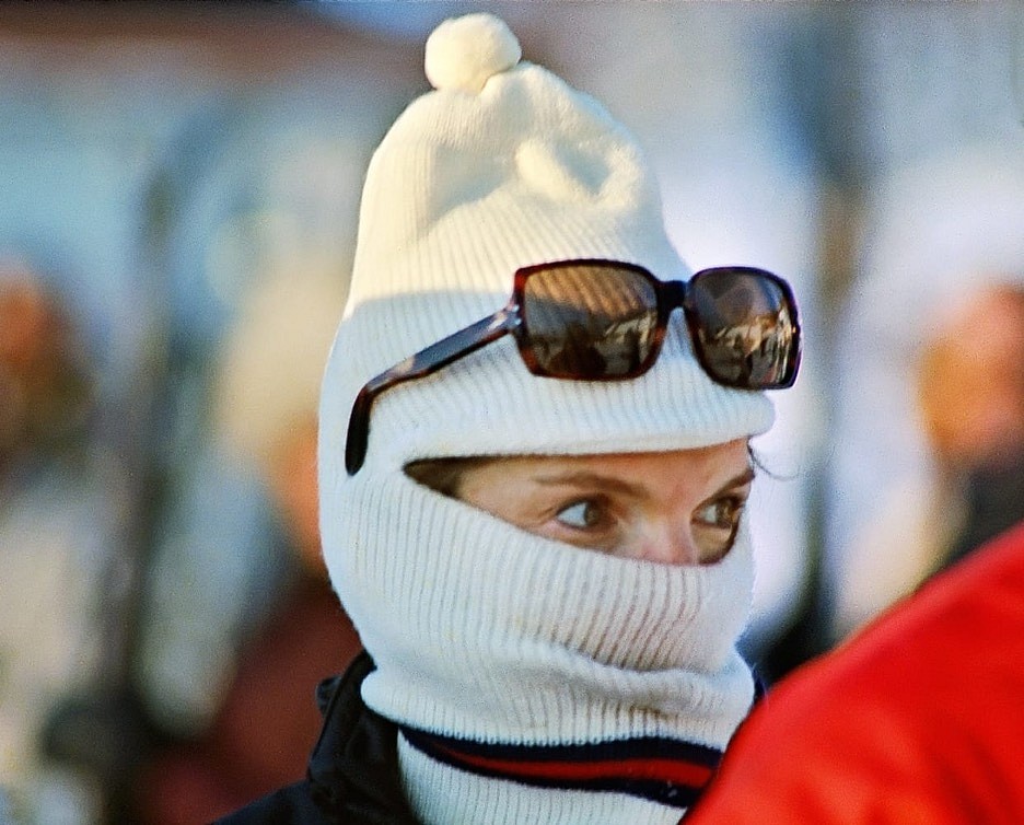 Harry Benson, Jackie in Ski Mask; edition 7/35, 1968
Archival pigment print, 40 x 50 inches / 46 x 58 inches framed (+$1,500 frame)
BENS00107
$28,500