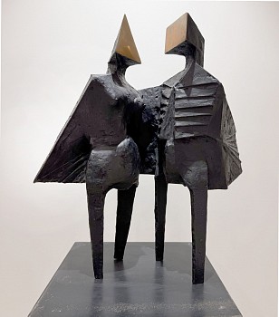 Lynn Chadwick -&nbsp;Winged Figures IV (701); edition 1/8