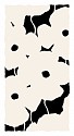 Donald Sultan, Z Vertical Poppies - White; edition of 25
2026, silkscreen in colors with enamel inks, flocking and sand on 4-ply museum board