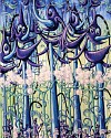 Kenny Scharf, Z Fuzzoodz (from Woodz 'N Thingz portfolio); edition of 40
2023, Archival pigment ink print with silkscreened high gloss varnish and diamond dust on Innova Etching Cotton Rag 315 gsm fine art paper